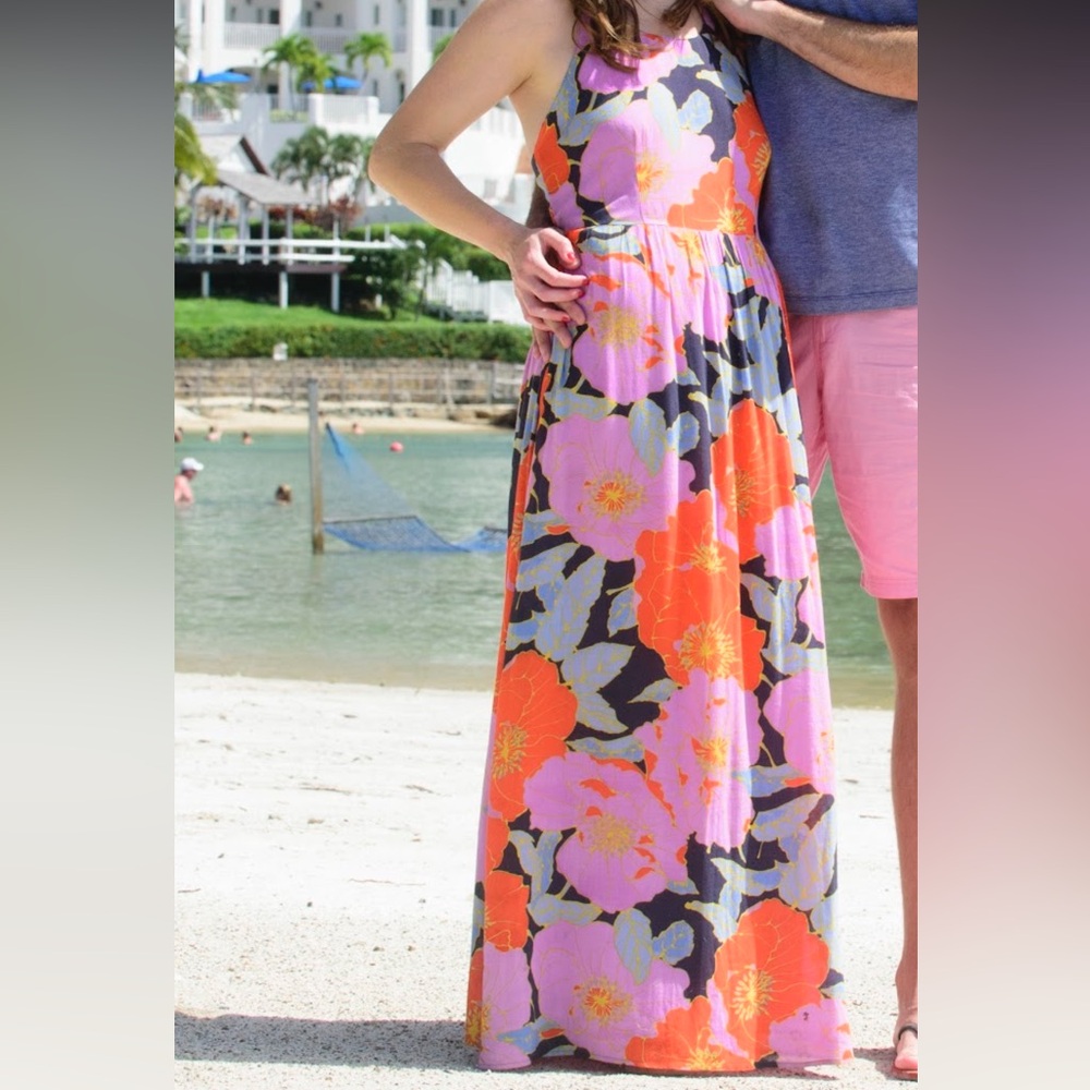 Tropical Maxi Dress